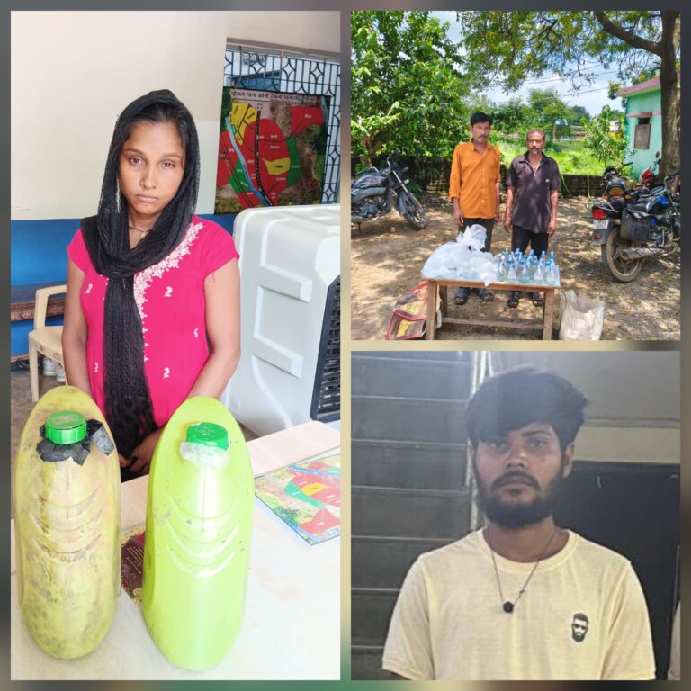 नशे के खिलाफ ताबड़तोड़ कार्रवाई – 3 थानों से भारी मात्रा में अवैध शराब ज़ब्त, पुलिस का दावा ‘शहर को नशा-मुक्त करेंगे