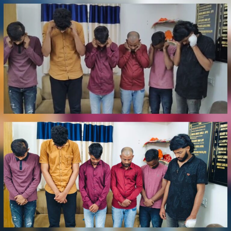 कार्यक्रम के बाद मारपीट..पुलिस ने  चलाया अभियान..6 आरोपी गिरफ्तार