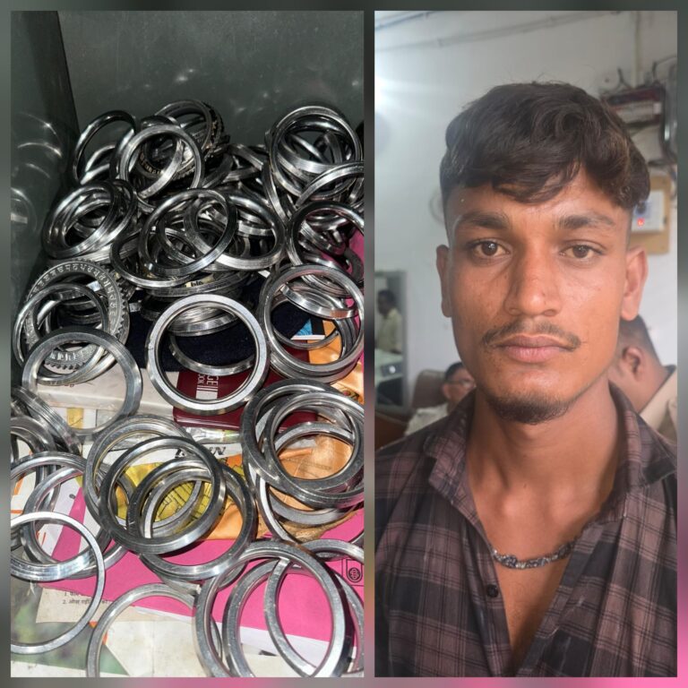 मिशन दुर्गा: पुलिस को बड़ी कामयाबी – 100 से अधिक हथियारनुमा कड़े बरामद.. कुख्यात बदमाश चाकू के साथ गिरफ्तार