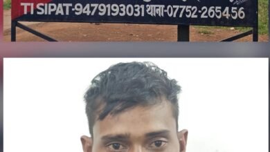 दो साल से फरार गुंडा बदमाश गिरफ्तार…पूर्व सरपंच पर हमला और आगजनी का आरोप..आरोपी को भेजा जेल