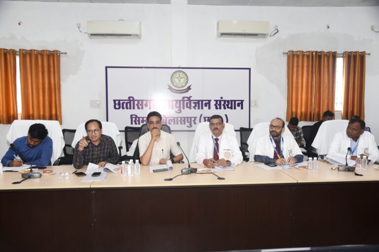 मरीजों की जेब में पहुंचेगी रिपोर्ट – सिम्स समिति की बैठक में लिया गया फैसला..45 लाख की स्वीकृति