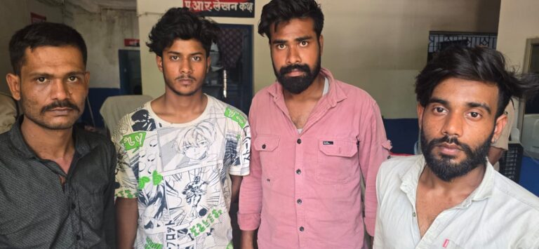 नशे के कारोबार की बड़ी साजिश नाकाम – जखीरा के साथ 4 तस्कर गिरफ्तार.. कप्तान ने दिया फाइनेंशियल इन्वेस्टिगेशन का आदेश