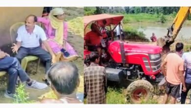 लुत्ती हादसे से सबक नहीं लिया प्रशासन.. ग्रामीणों की सूझबूझ टल गया खतरा..उपाध्यक्ष की फुर्ती से बचा बांध