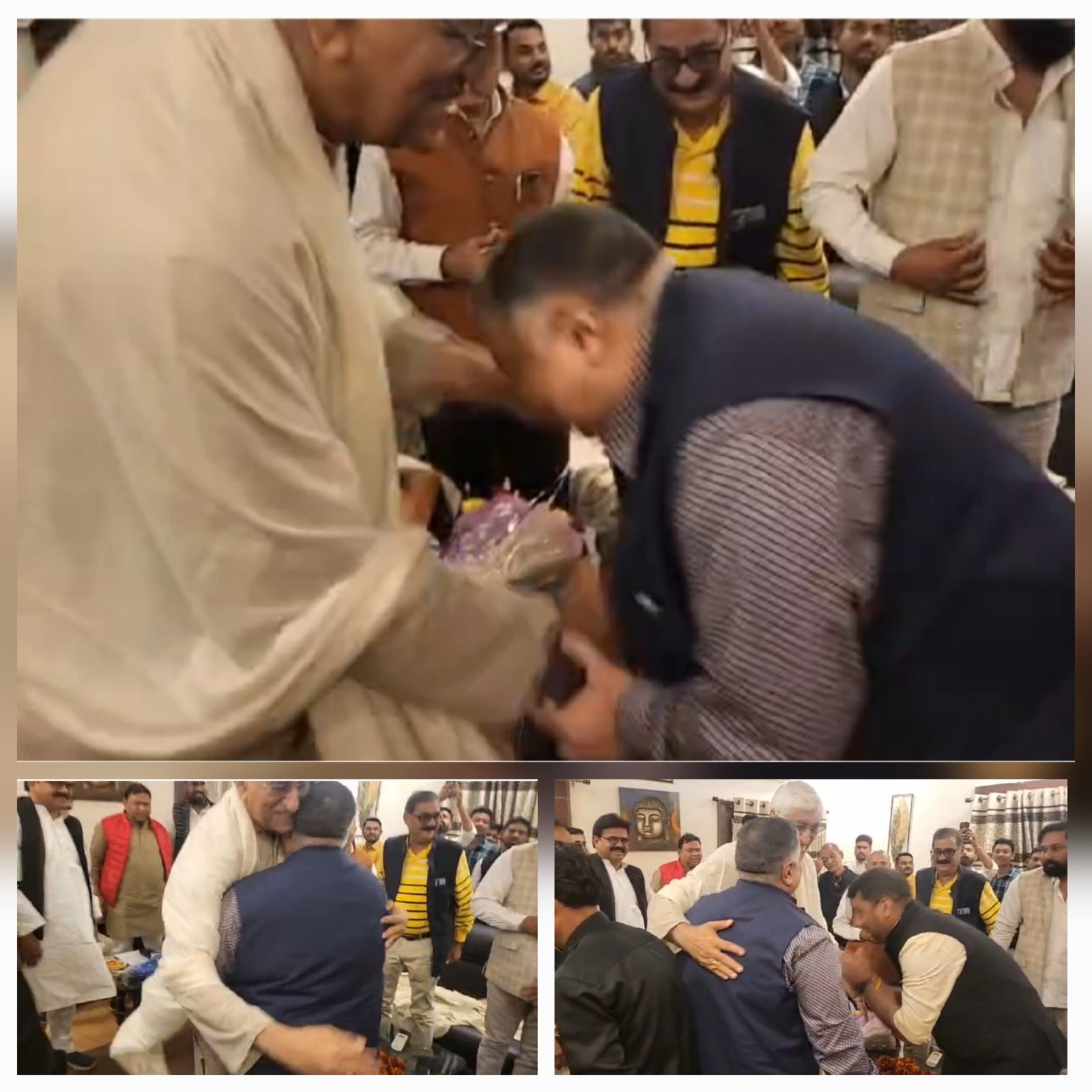 राजनीति में भी झुकते हैं सिर: छत्तीसगढ़ भवन में दिखा भूला अध्याय, जब जीत से ऊपर रही विनम्रता