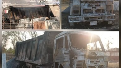 अटल यूनिवर्सिटी में सुरक्षा की पोल खुली: 11 केवी तार की चपेट में आया हाईवा, यूनिवर्सिटी परिसर में मची अफरा-तफरी