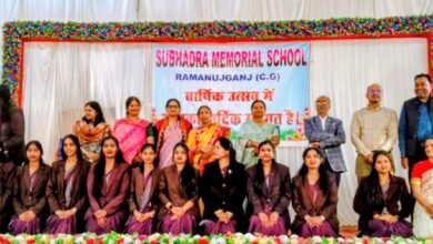 बसंत पंचमी पर मंच पर चमके नन्हे सितारे…लरंगसाय टाउन हॉल में गूंजा उत्साह