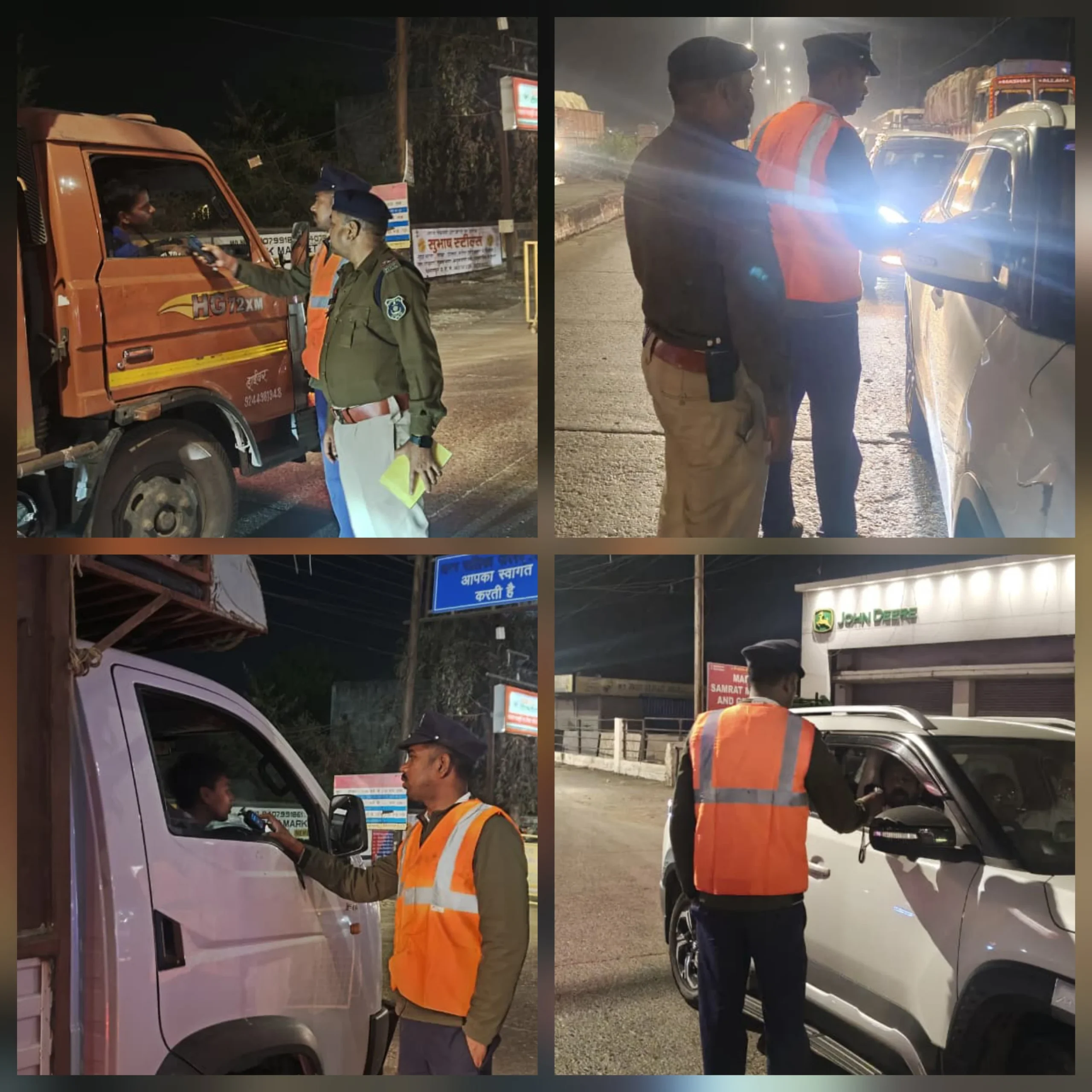 सावधान: शाम 6 से आधी रात सबसे खतरनाक: बिलासपुर में 450 नशे में ड्राइविंग केस, 1300 बिना हेलमेट चालान