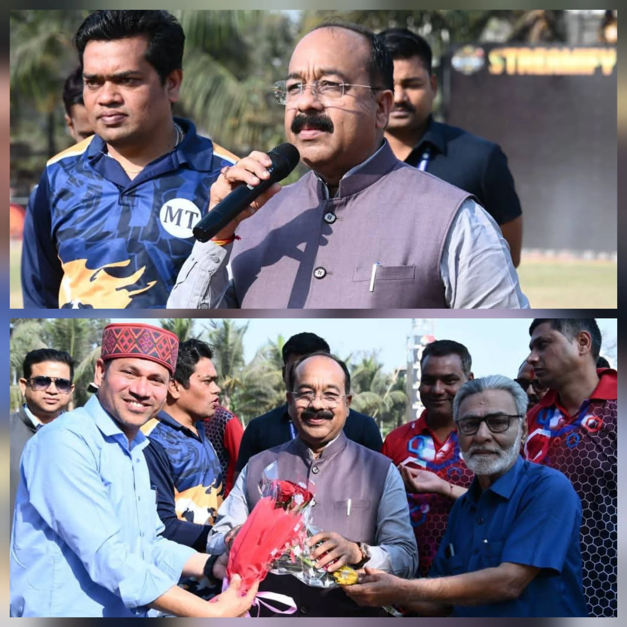 बल्ले-गेंद के संग दिखा संदेश: खेल से बनता है स्वस्थ, संगठित और सफल समाज — अरुण साव