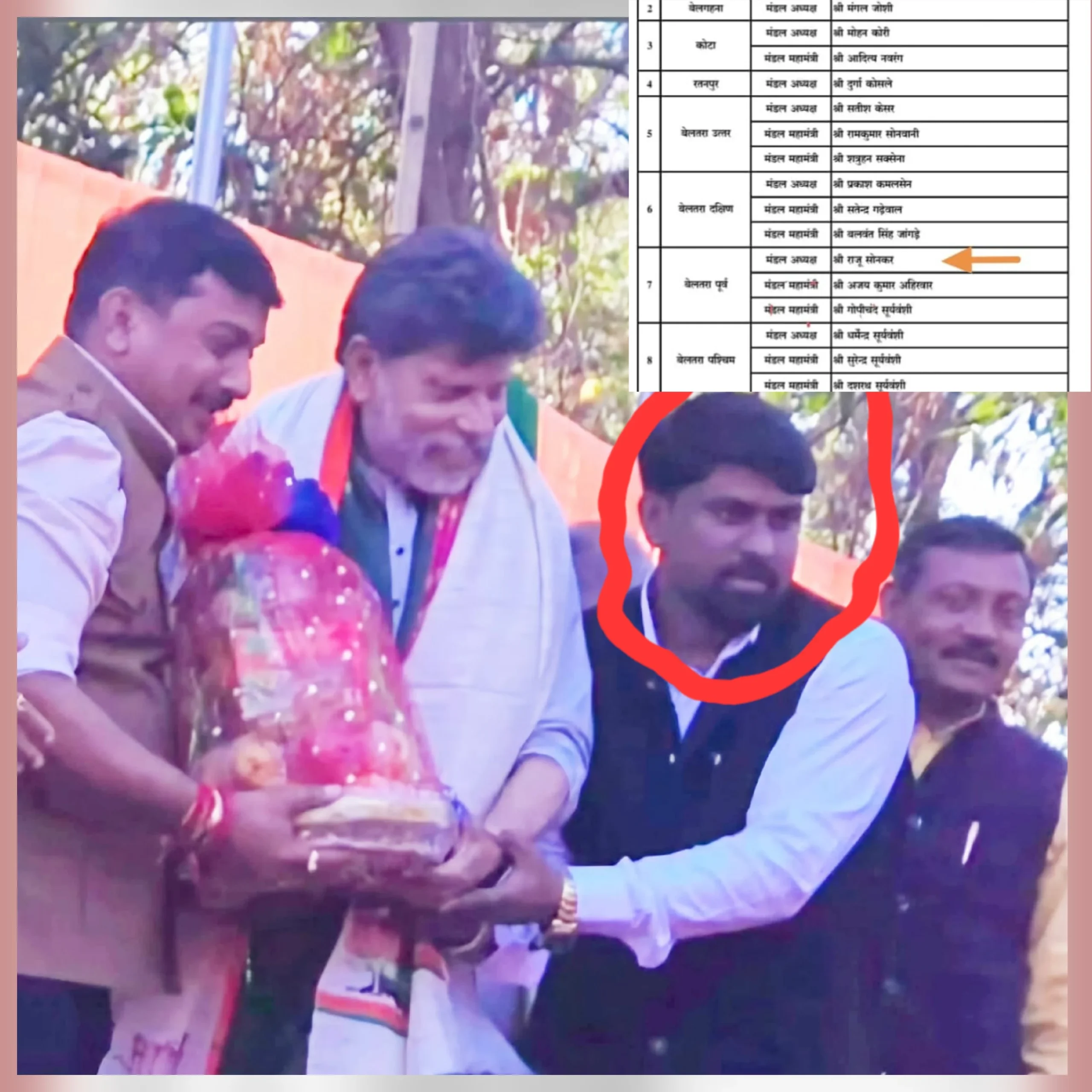 बेलतरा की सियासत पर ‘सुपारी’ का साया: सुपारी किलिंग में आया मंडल अध्यक्ष का नाम, विधायक पर अंकित का सीधा सवाल.. क्या यही है पार्टी विद डिफरेंस