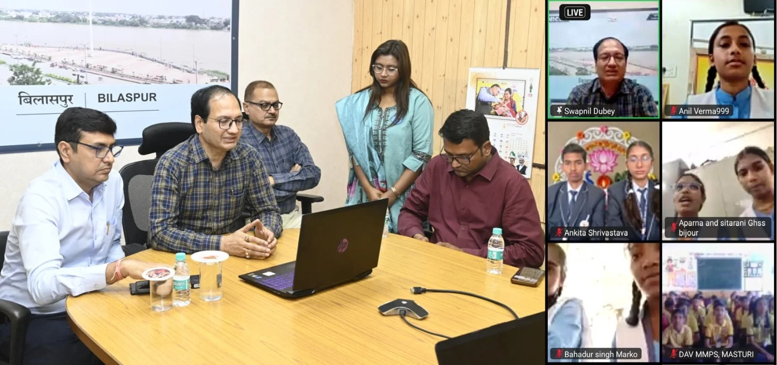 कलेक्टर संजय अग्रवाल बोले— “परीक्षा तीन घंटे की, जिंदगी उससे कहीं बड़ी” | 37 हजार विद्यार्थियों को दिया डर पर जीत का मंत्र