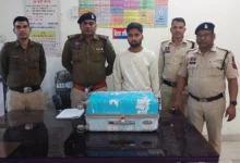 ट्रॉली बैग में छिपाकर लाया 11 किलो गांजा, तस्कर को पुलिस ने दबोचा.. बताया फिर कहां से लाया माल