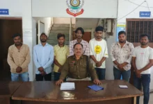 लेट नाइट एक्शन:  अड्डेबाज’ गिरोह पर शिकंजा, 6 युवक धराए — सीधे न्यायालय रवाना