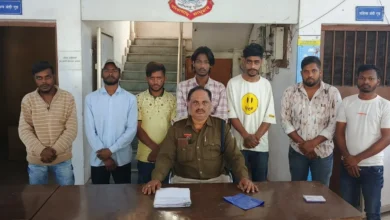 लेट नाइट एक्शन:  अड्डेबाज’ गिरोह पर शिकंजा, 6 युवक धराए — सीधे न्यायालय रवाना