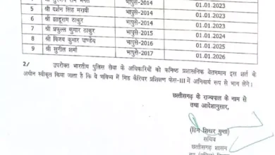 9 आईपीएस अधिकारियों को वेतनवृद्धि