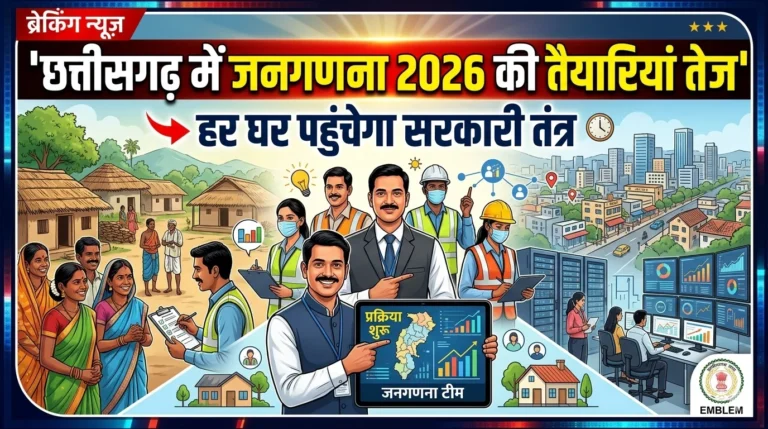 जनगणना 2026 की तैयारियां तेज, कलेक्टर ने विभिन्न चरणों के लिए दिए गए समय-सीमा अनुसार सभी कार्यों में प्रगति लाने के दिए निर्देश