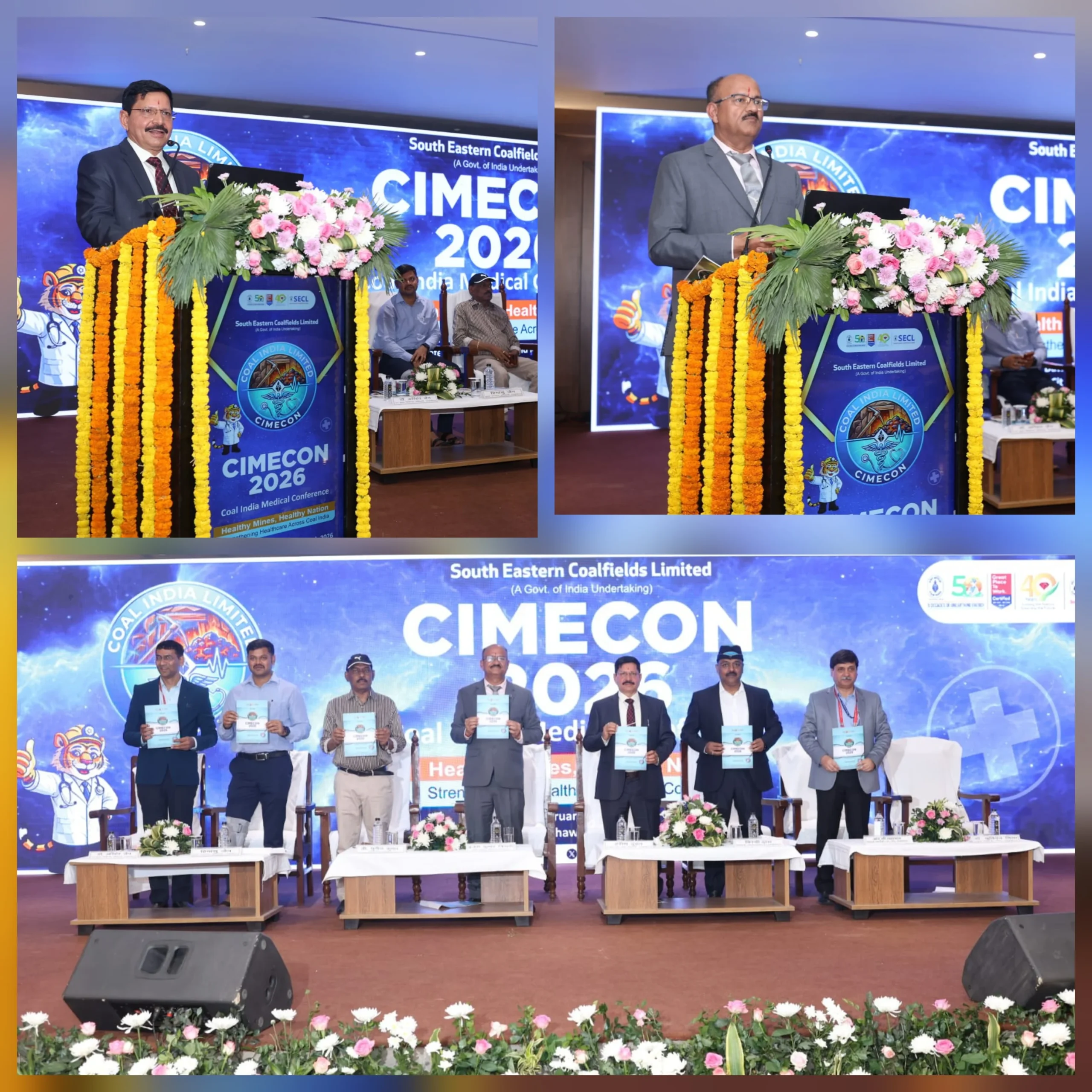 कोल इंडिया मेडिकल कॉन्फ्रेंस का आगाज़, 250 से अधिक विशेषज्ञों ने तय की नई दिशा कोल इंडिया मेडिकल कॉन्फ्रेंस का आगाज़, 250 से अधिक विशेषज्ञों ने तय की नई दिशा