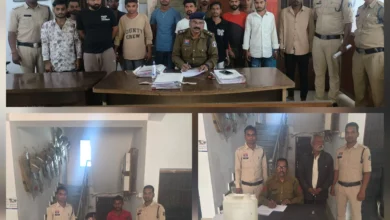 मेगा ऑपरेशन: 14 वारंटी दबोचे, चाकू-शराब जब्त, 16 आरोपी सलाखों के पीछे मेगा ऑपरेशन: 14 वारंटी दबोचे, चाकू-शराब जब्त, 16 आरोपी सलाखों के पीछे