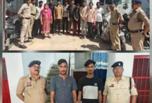 पुलिस का ‘क्लीन-अप ऑपरेशन’…वसूलीवाज दो बदमाश गिरफ्तार,  11 वारंटी कोर्ट में पेश