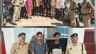 पुलिस का ‘क्लीन-अप ऑपरेशन’…वसूलीवाज दो बदमाश गिरफ्तार,  11 वारंटी कोर्ट में पेश