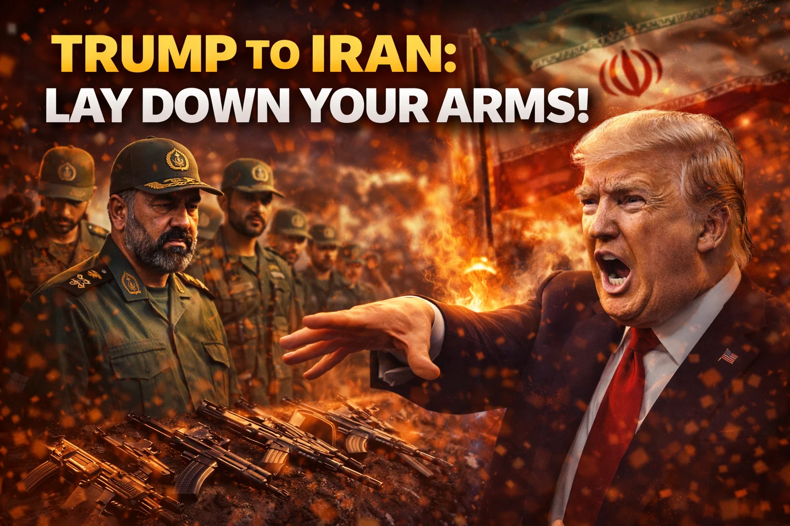 US-Israel Attack on Iran-ट्रंप की ईरान को आखिरी चेतावनी; ‘ऑपरेशन एपिक फ्यूरी’ में 48 शीर्ष नेता ढेर