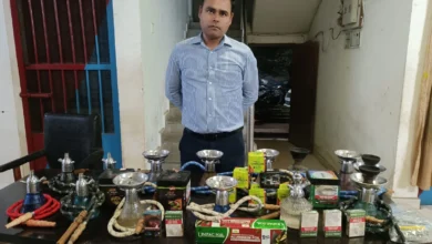 होटल शिवा इन की छत पर चल रहा था हुक्का बार, संचालक सिद्धार्थ गिरफ्तार