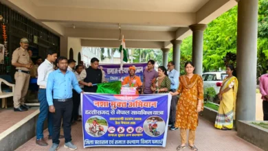 नशे के खिलाफ साइकिल पर जंग : धमतरी के तुलसीराम निकले नेपाल