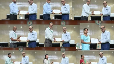 e office chhattisgarh- मंत्रालय में ई-ऑफिस व बायोमेट्रिक अटेंडेंस के लिए श्रेष्ठ कर्मचारियों को किया गया सम्मानित