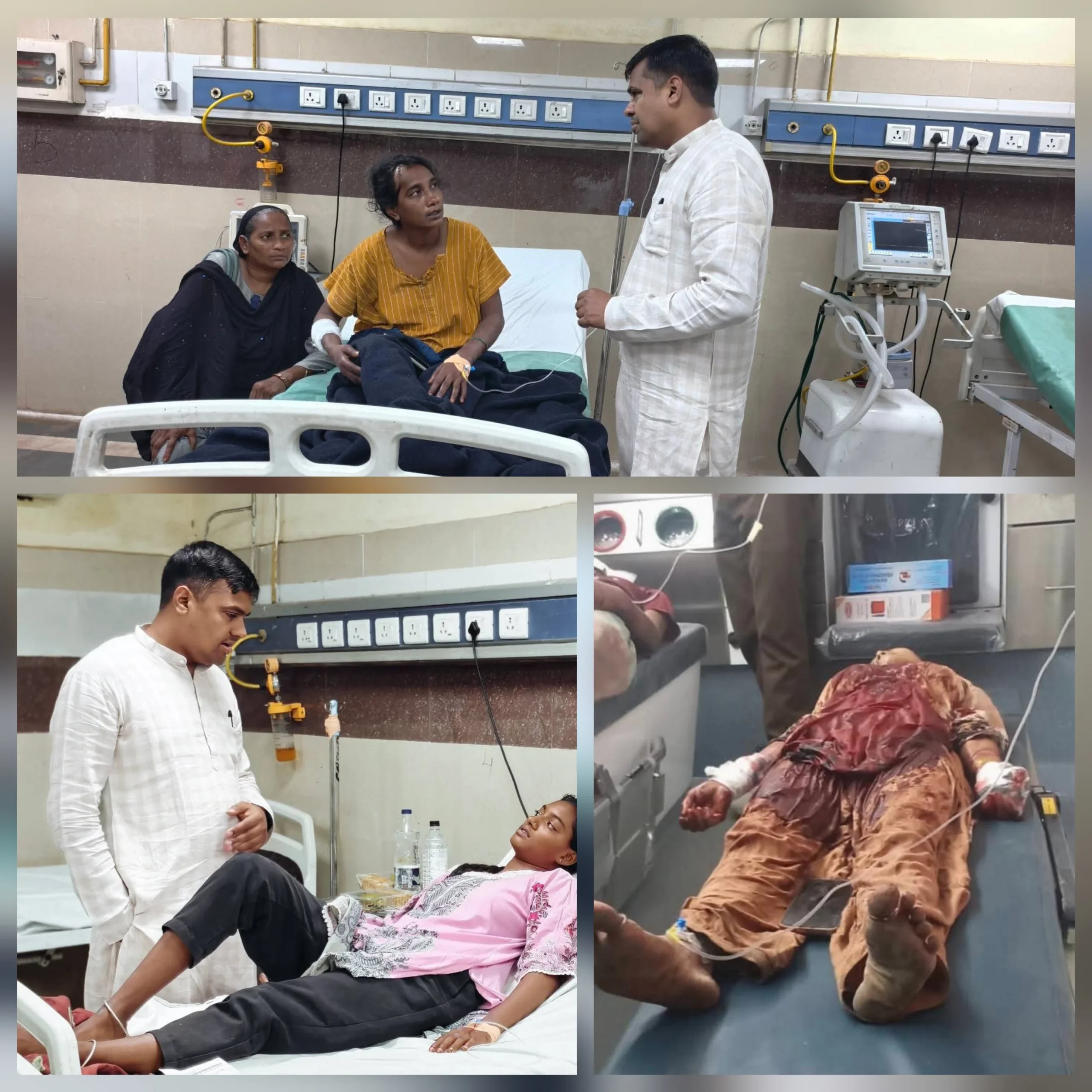 शिकायत के बाद भी नहीं जागा सिस्टम… पेंडरवा में खून से सना हमला, अंकित गौराहा ने प्रशासन को घेरा