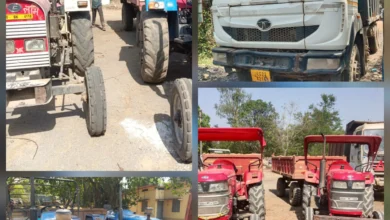 खनिज माफिया पर प्रशासन का सीधा प्रहार—एक साथ दबिश, 8 वाहन जब्त खनिज माफिया पर प्रशासन का सीधा प्रहार—एक साथ दबिश, 8 वाहन जब्त