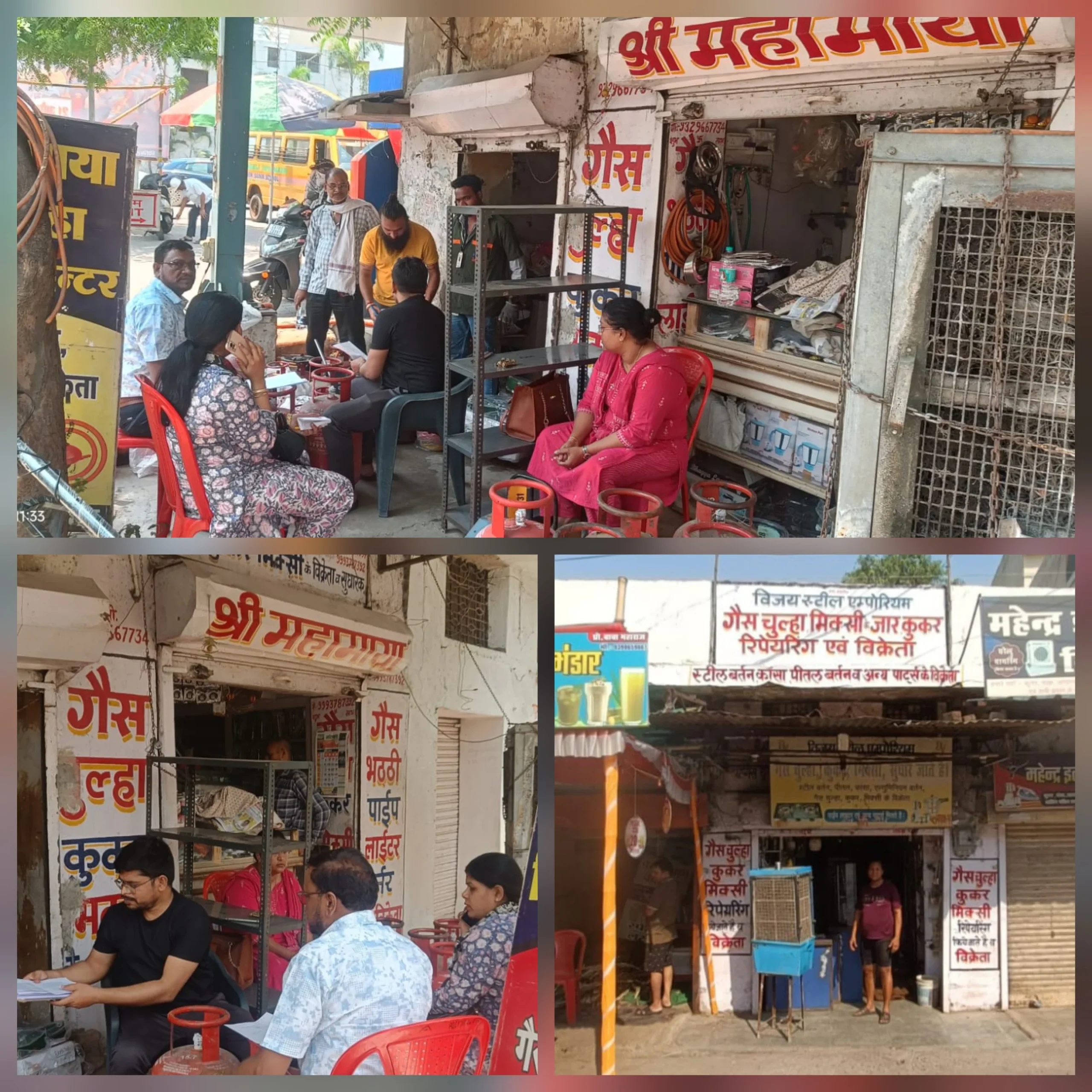 गैस सिंडिकेट’ का पर्दाफाश: 54 सिलेंडर जब्त, रिफिलिंग का अवैध खेल बेनकाब