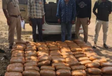 रूट बदला, प्लान फेल: हाईवे पर पुलिस ने तोड़ी तस्करों की कमर.. नाकाबंदी में करोड़ों का गांजा जब्त