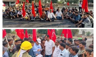 केतकी खदानः ठेका श्रमिकों की 9 सूत्रीय मांगों पर एटक ने दिया तीन दिन का अल्टीमेटम