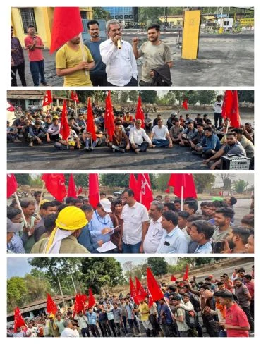 केतकी खदानः ठेका श्रमिकों की 9 सूत्रीय मांगों पर एटक ने दिया तीन दिन का अल्टीमेटम