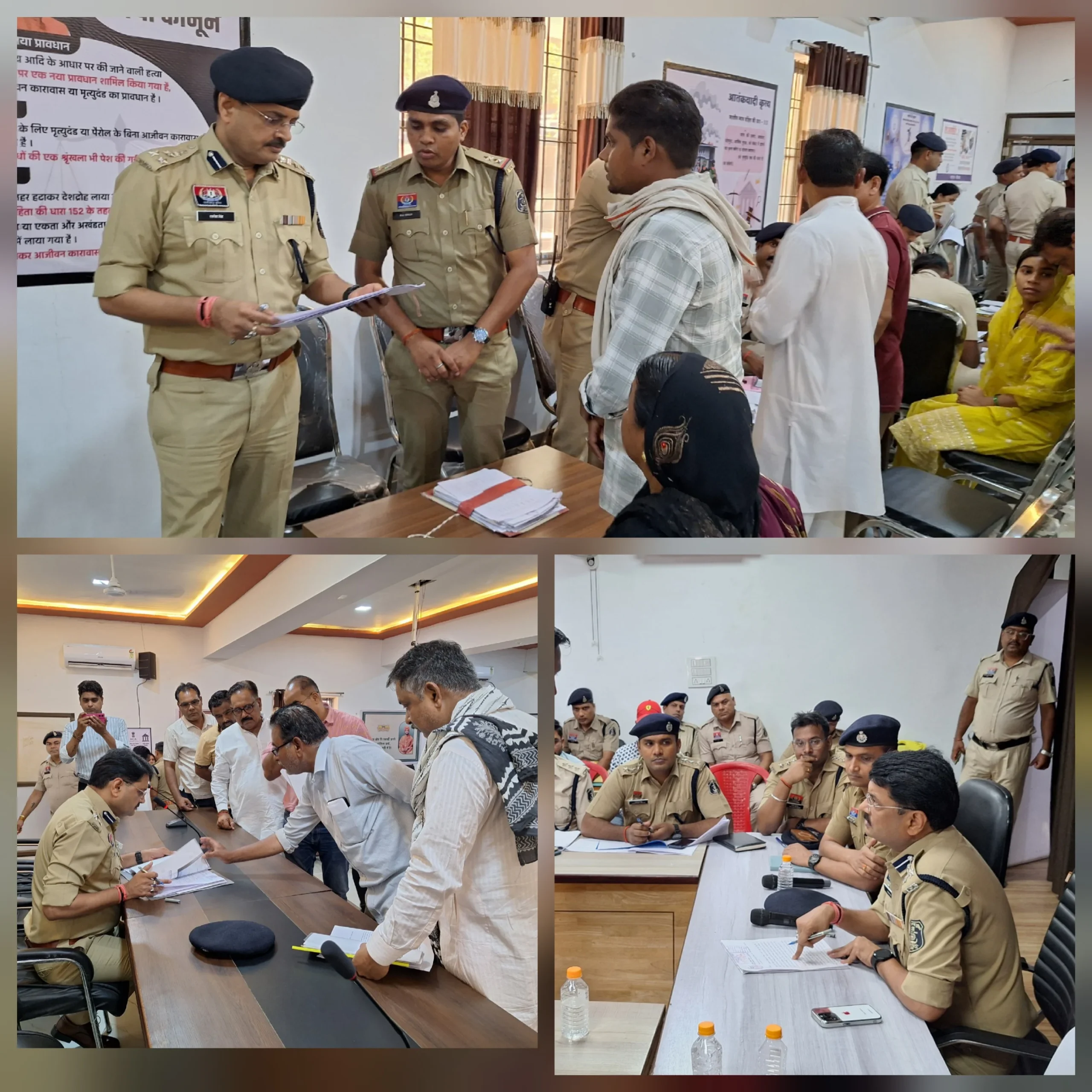 साहब… थाने-थाने भटक गए, आज पहली बार किसी ने पूरी बात सुनी” — बिलासपुर पुलिस का ऐसा शिविर, जहां कुर्सियों से ज्यादा भरोसा दिखा