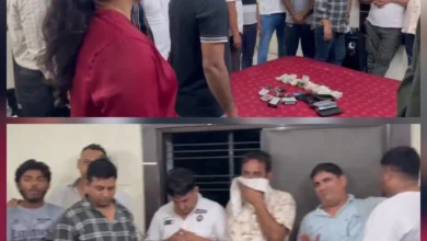 वृंदावन ग्रीन फ़ार्म बना जुए का अड्डा!” देर रात पुलिस का धावा, फ़ार्म मालिक समेत 8 जुआरी गिरफ़्तार, 40 लाख की जप्ती 