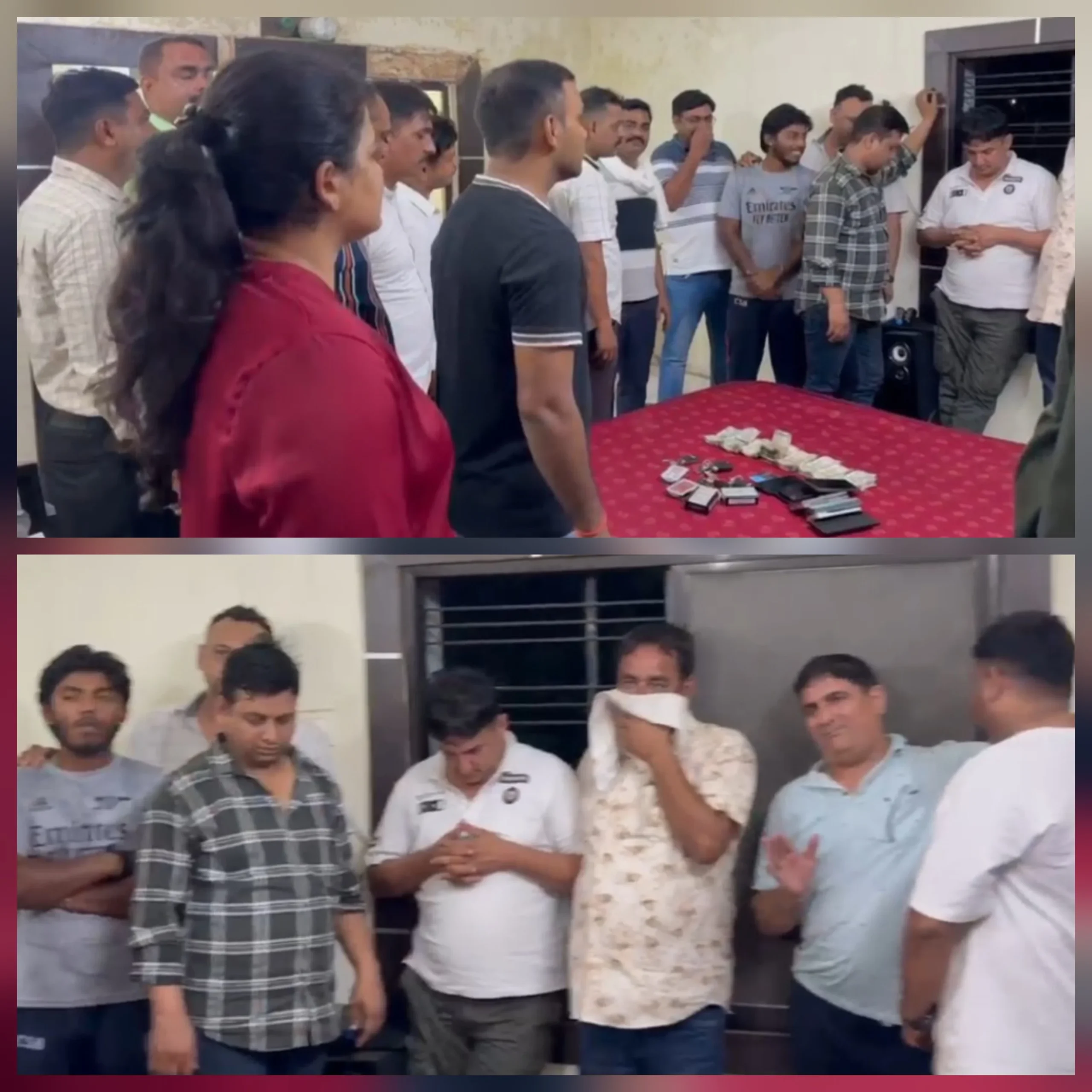वृंदावन ग्रीन फ़ार्म बना जुए का अड्डा!” देर रात पुलिस का धावा, फ़ार्म मालिक समेत 8 जुआरी गिरफ़्तार, 40 लाख की जप्ती वृंदावन ग्रीन फ़ार्म बना जुए का अड्डा!” देर रात पुलिस का धावा, फ़ार्म मालिक समेत 8 जुआरी गिरफ़्तार, 40 लाख की जप्ती