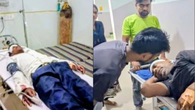 सड़क पर मौत की रफ्तार: घर के बाहर खड़े व्यक्ति को मारी टक्कर, चार घायल