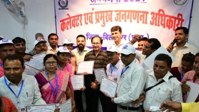 जनगणना मकान सूचीकरण में बिलासपुर अव्वल
