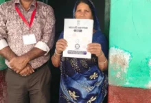 भर्रेगांव मे जनगणना मकान सर्वे कार्य पूर्णता की ओर