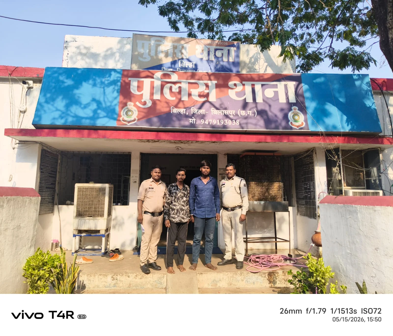 पुरानी रंजिश में खूनी हमला: मंदिर के पास युवक पर जानलेवा वार, बिल्हा पुलिस ने आरोपियों को दबोचा
