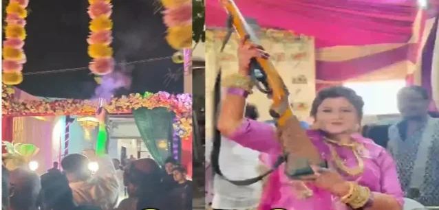 गोलियों का जश्न’: वायरल VIDEO से सियासत में भूचाल, जांच तेज