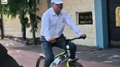 पीएम की अपील को जमीन पर उतारा   पीएम की अपील का असर: हाईकोर्ट जज ने लग्जरी कार छोड़ी, साइकिल से दिया देशहित का संदेश”**