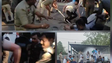 पेपर लीक पर फूटा युवा आक्रोश: मंत्री आवास घेराव के बाद लाठीचार्ज, विधायक देवेंद्र यादव समेत दर्जनों नेता घायल