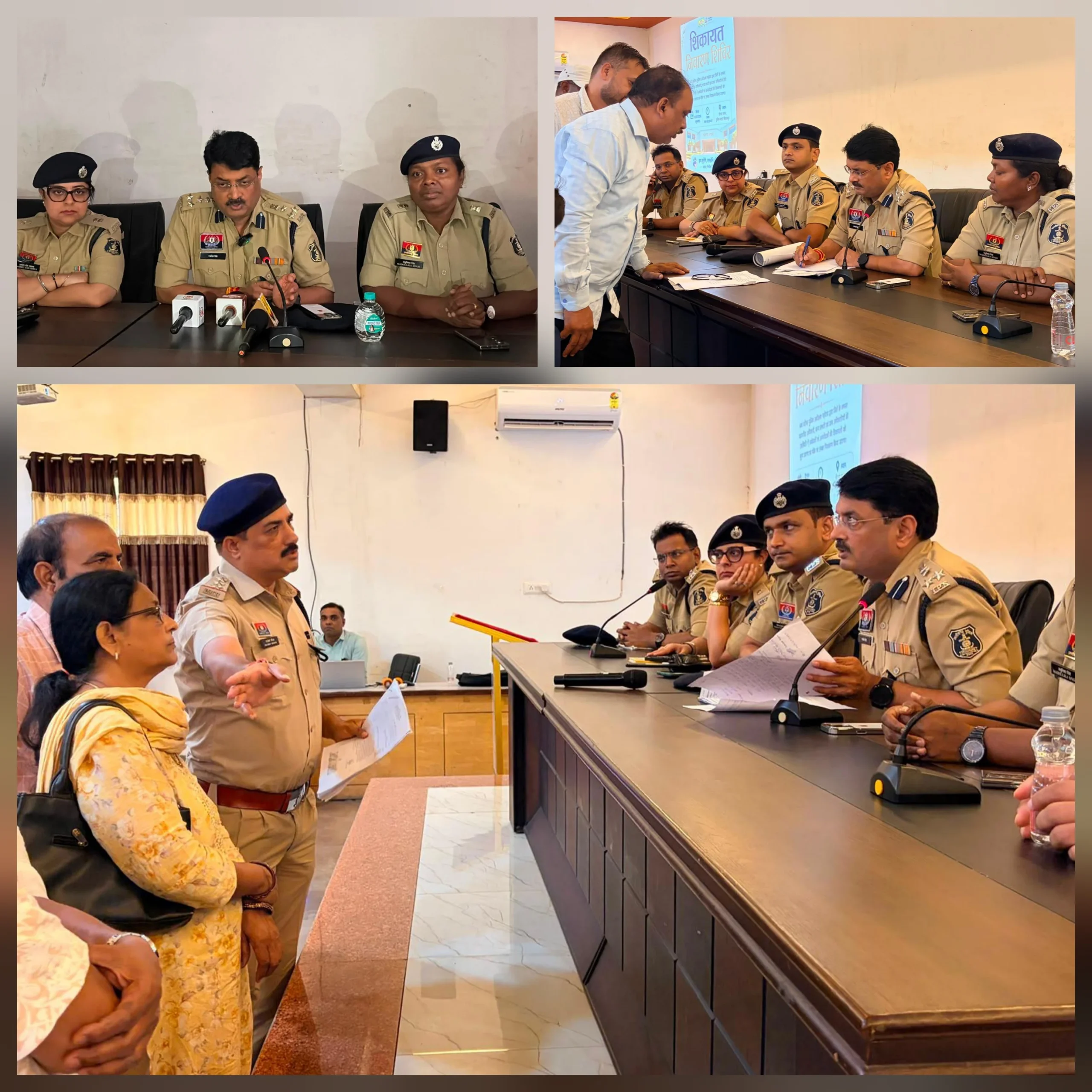 “फरियाद लेकर आए… इंसाफ लेकर लौटे”: एसएसपी रजनेश सिंह के शिकायत निवारण शिविर में 43 में 41 शिकायतों का मौके पर ही समाधान