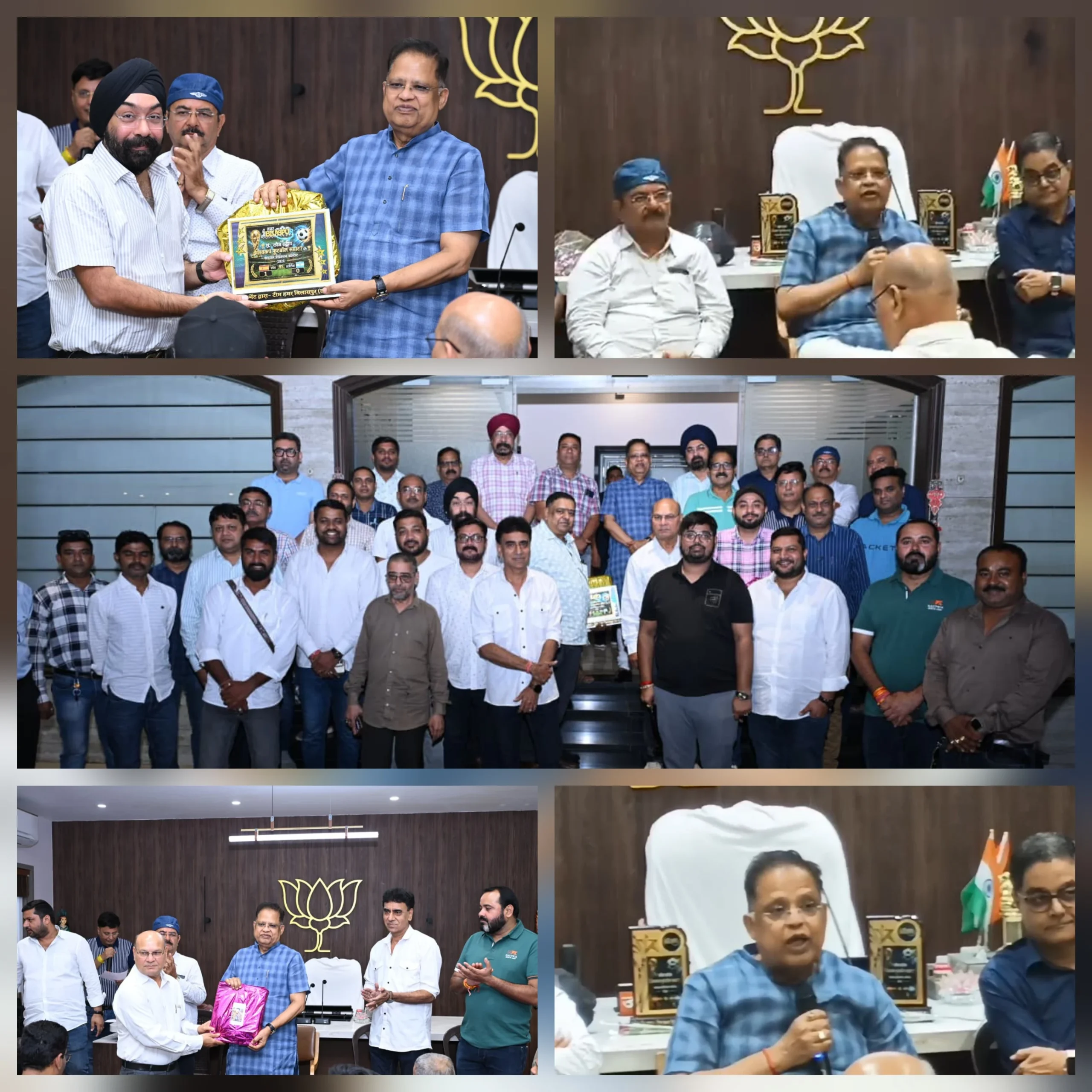 जब सटीक निकली भविष्यवाणी… ‘फुटबॉल सम्राट’ बने आठ विजेता, अमर अग्रवाल ने बढ़ाया सम्मान