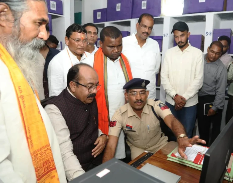 CG News -छत्तीसगढ़ का पहला क्यूआर कोड आधारित डिजिटल ट्रैकिंग मालखाना प्रबंधन