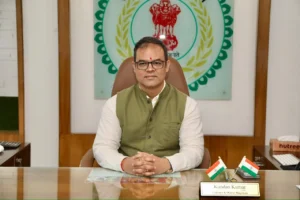 जिले के नवपदस्थ कलेक्टर कुंदन कुमार ने किया पदभार ग्रहण