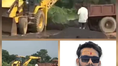 जनता गड्ढों में, सरकारी गिट्टी बाजार में? तामेश्वरनगर सड़क निर्माण पर घमासान