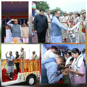 तिरंगे की आन, परेड की शान और विकास का ऐलान; अमर अग्रवाल ने कोरबा में गूंजाया नए छत्तीसगढ़ का संकल्प