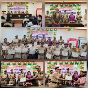 83 कर्मठ पुलिसकर्मियों को सम्मान, ‘आपके बेहतर काम से मेरी वर्दी की शान बढ़ती है’—एसएसपी रजनेश सिंह